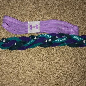 2 Under Armour headband